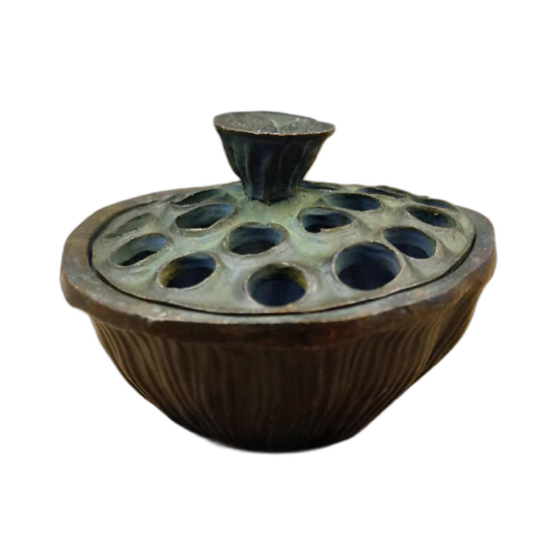Celadon lotus censer